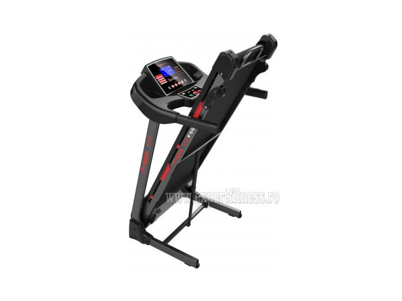 Banda de alergat electrica BodyFit F5000, motor 2.0 CP, greutate suportata 120 kg, viteza pana la 12 km/h