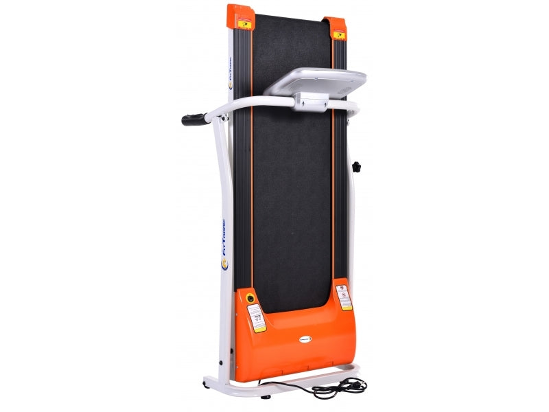 Banda de alergat electrica FitTronic T1000 silver-orange