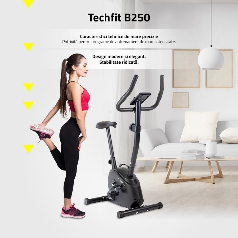 BICICLETA FITNESS EXERCITII TECHFIT B250N