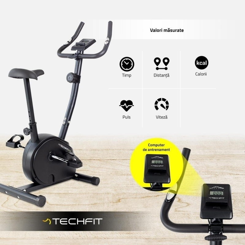 BICICLETA FITNESS EXERCITII TECHFIT B250N