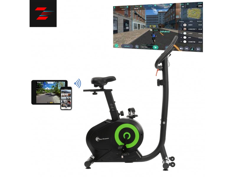 Bicicleta magnetica FitTronic MB5000, Kinomap, Zwift si Z-sport