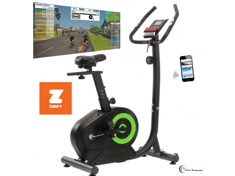 Bicicleta magnetica FitTronic MB5000, Kinomap, Zwift si Z-sport