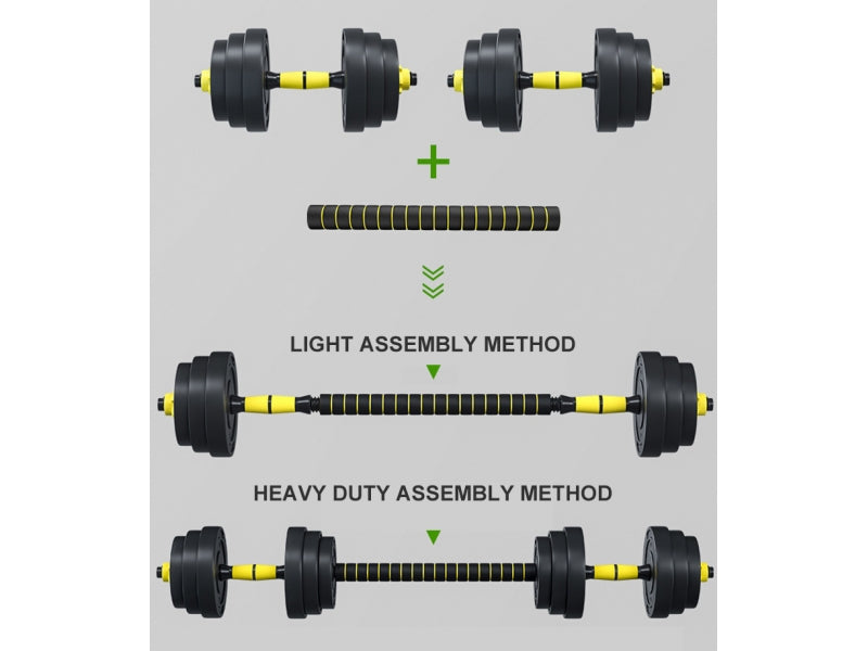 Set gantere reglabile FitTronic 30 kg FG30