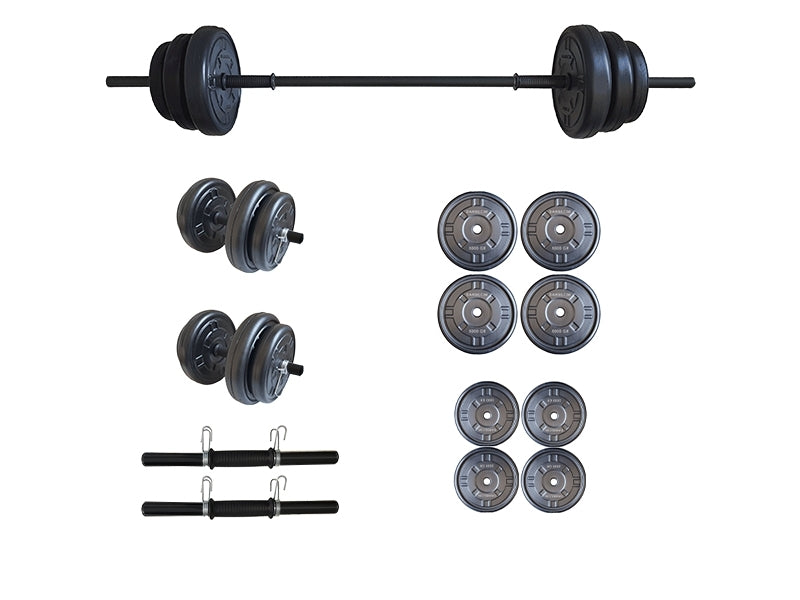 Set haltera si gantere FitTronic 35 kg GR35