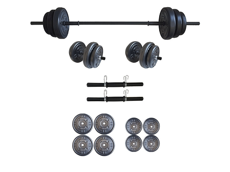 Set haltera si gantere FitTronic 35 kg GR35