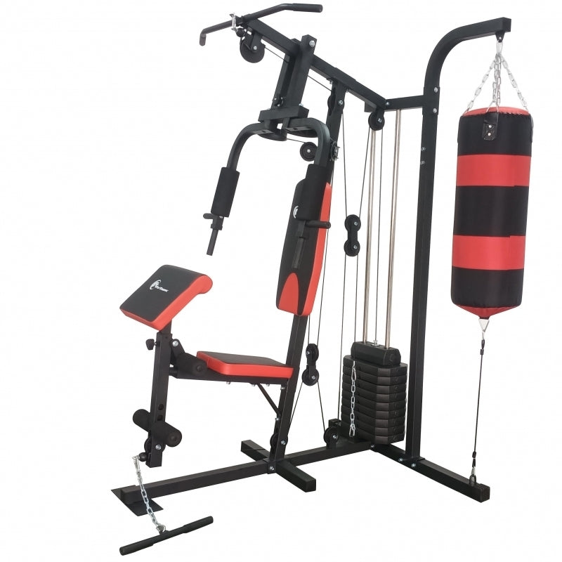 Aparat multifunctional FitTronic AM7300, sac de box inclus, greutate suportata 150 kg