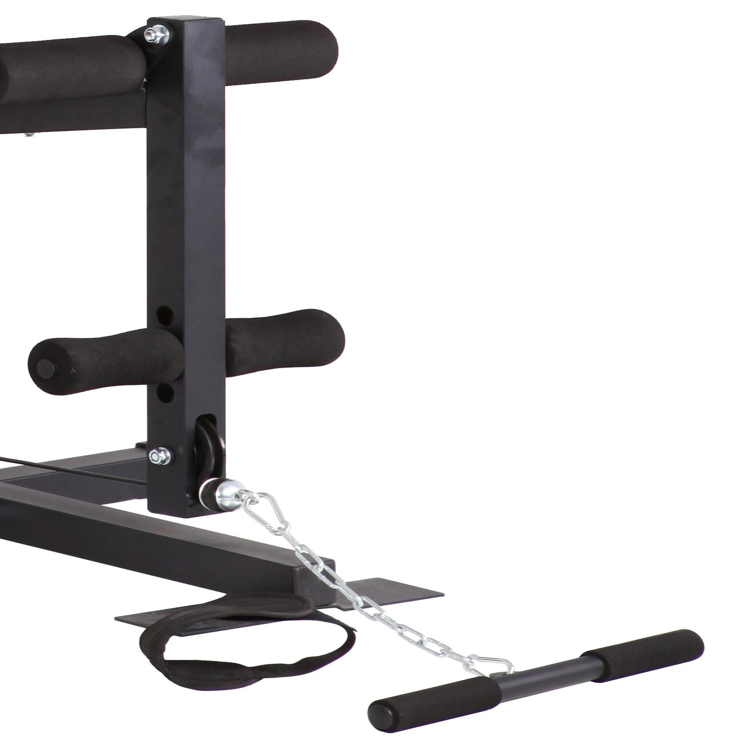 Aparat multifunctional FitTronic® Atletic 420, 45 kg incluse, greutate maxima utilizator 120 kg, bara tractiune