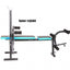 Banca reglabila multifunctionala FitTronic® Atletic B450, suport haltera inclus, greutate suportata 120 kg