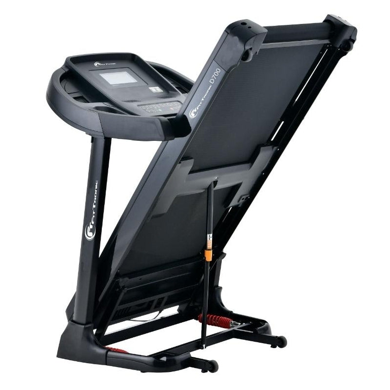 Banda de alergare electrica FitTronic® Delta 700, motor 4.5 CP, inclinatie 20%, viteza maxima 18 km/h, Kinomap, Zwift, Besyfit