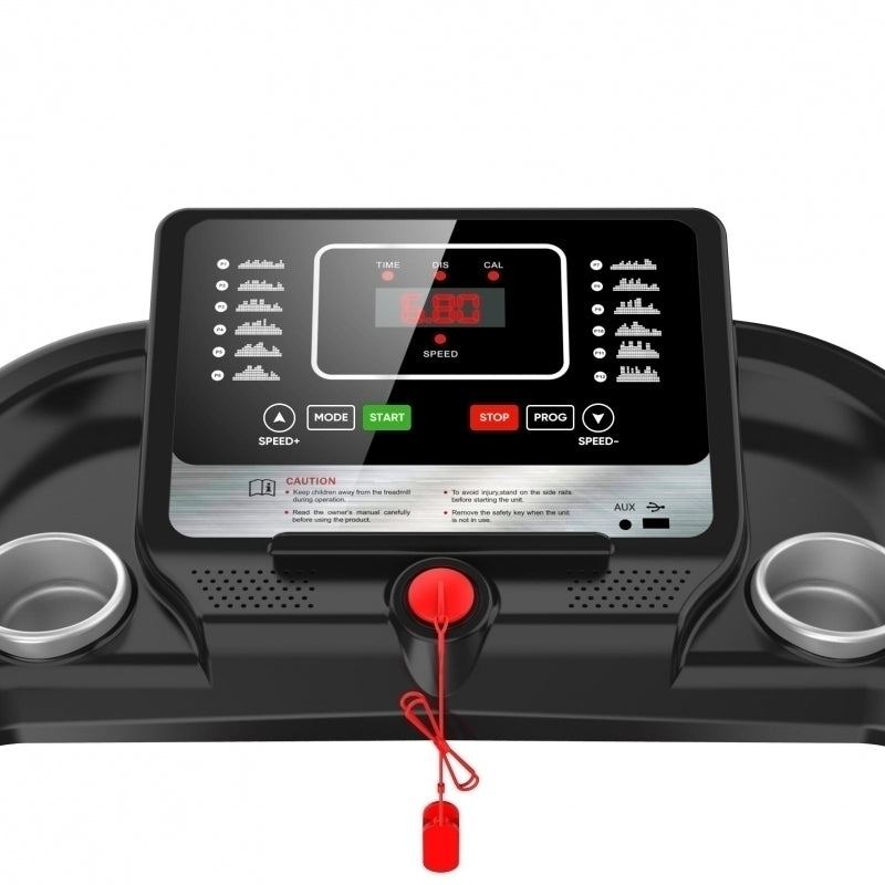 Banda de alergare electrica FitTronic J1500, motor de 2.0 CP, intrare MP3, bluetooth si aplicatii Fitshow App, Kinomap, Zwift