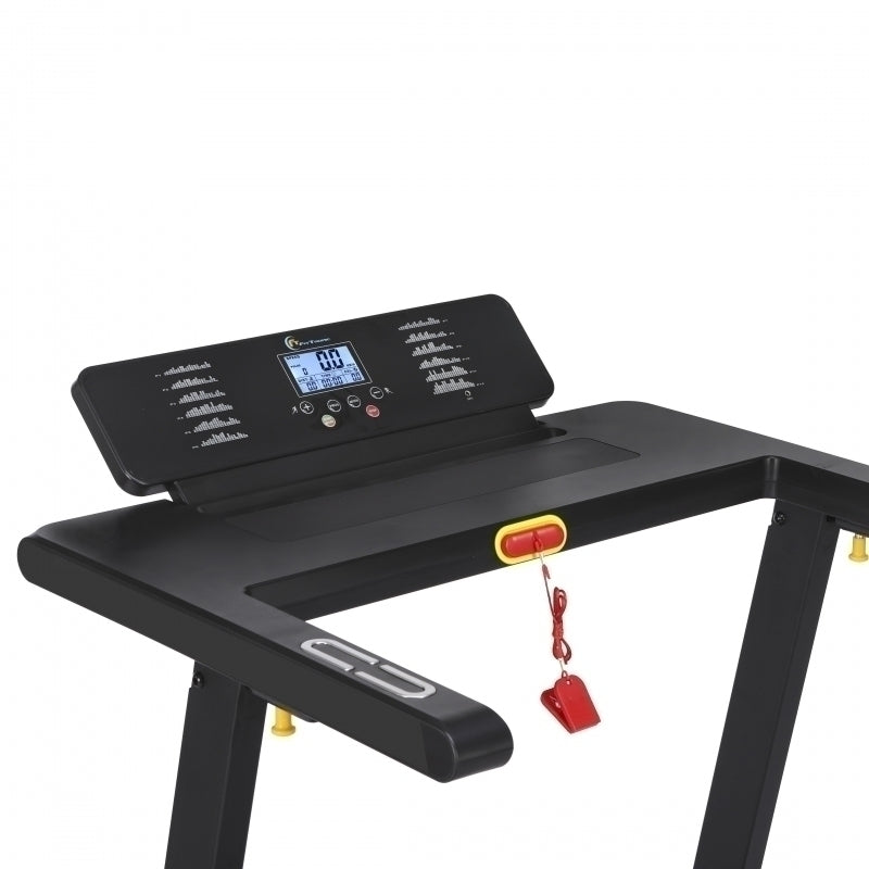 Banda de alergare electrica FitTronic Ultra 2000, motor 2.0 CP, App Fitshow, Kinomap, Zwift, viteza pana la 12km/h, suprafata alergare 110x42 cm, conexiune bluetooth, 12 programe de antrenament