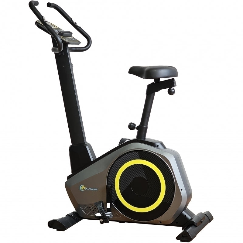 Bicicleta magnetica FitTronic 609B, Apps Zwift, Kinomap, Fitshow, 12 kg volanta, 120 kg greutate suportata