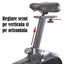 Bicicleta magnetica FitTronic® Atletic 1000B , design robust, greutate suportata 120 kg, volanta 12 kg, afisaj electronic, bluetooth  apps kinomap/fitshow, functii multiple, ghidon reglabil, sezut confortabil si  reglabil