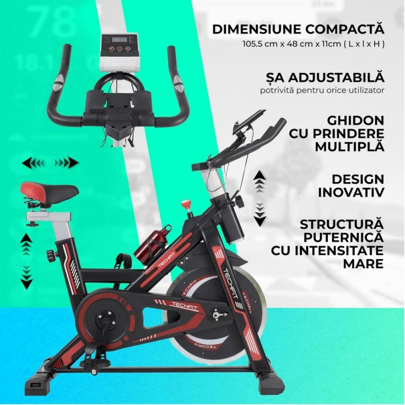 BICICLETA SPINNING TECHFIT SBK1500N