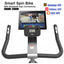 Bicicleta spinnning BodyFit SB7000, volanta 18kg, display si aplicatii Fitshow, Kinomap, Zwift