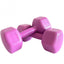 Set de 6 gantere 12 kg total, 2x1kg, 2x2kg, 2x3kg cu suport inclus FitTronic® HGR2x123