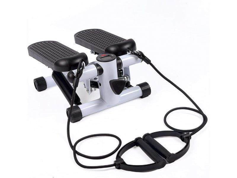 Stepper FitTronic S100, afisaj electronic, corzi pentru antrenarea bratelor