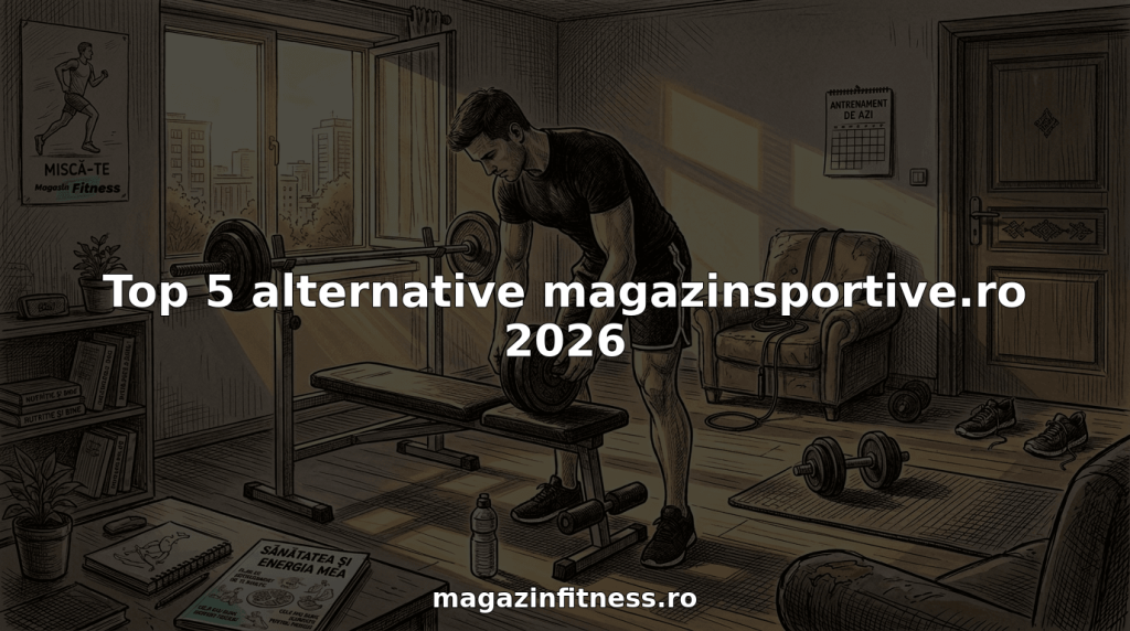 Un barbat isi regleaza greutatile in coltul salii de sport amenajate acasa.